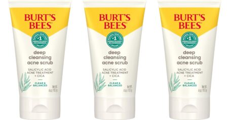 row of Burt s Bees Scrubs