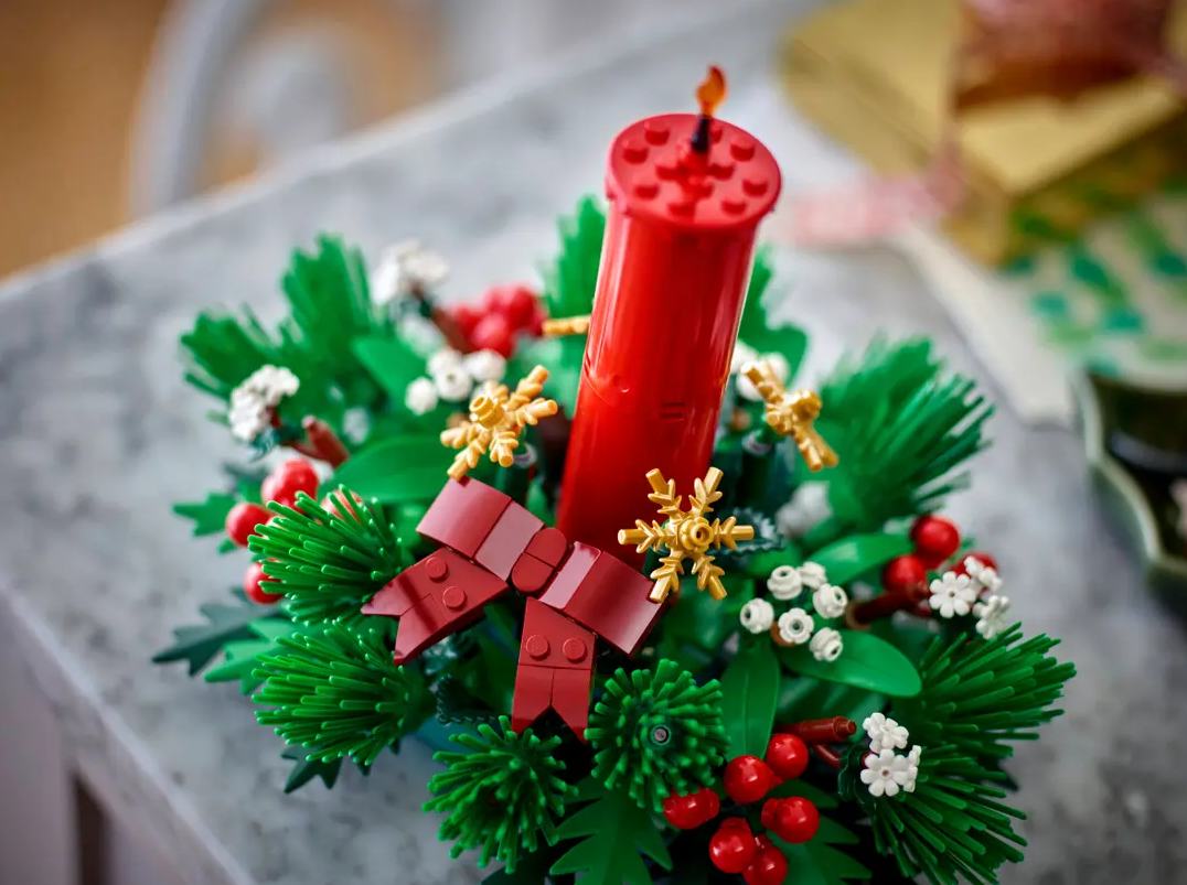 LEGO Christmas Table Decoration