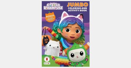 GABBY DOLLHOUSE COLORING BOOK