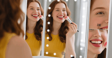 Lighted Makeup Mirror