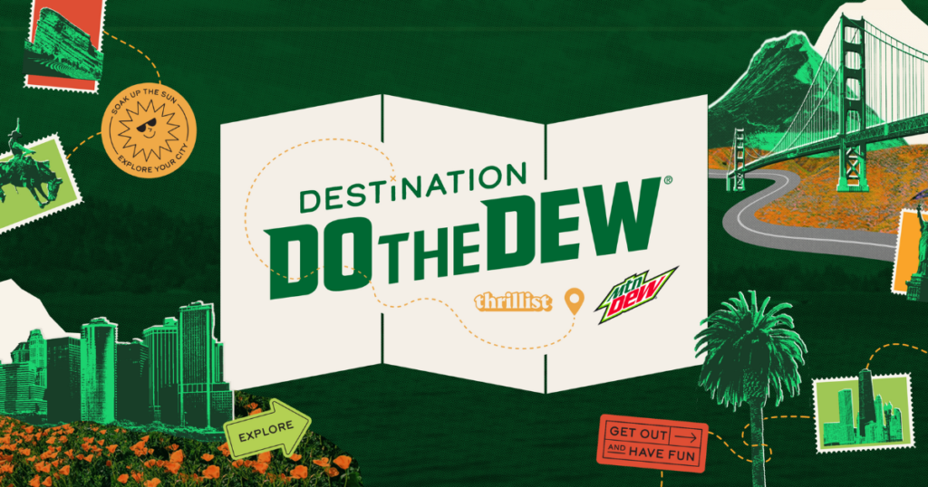 Mtn Dew x Thrillist Destination Do the Dew Sweepstakes