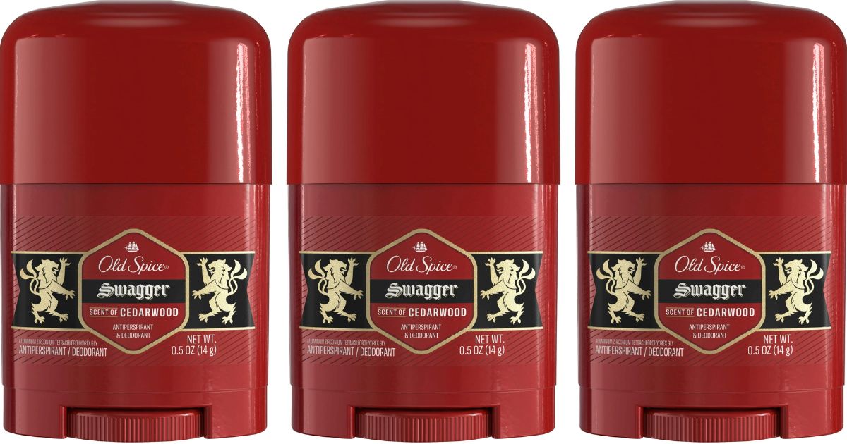 Old Spice Deodorant three Old Spice Deodorant