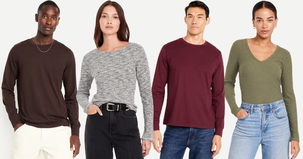 Old navy long sleeve tees Old navy long sleeve tees
