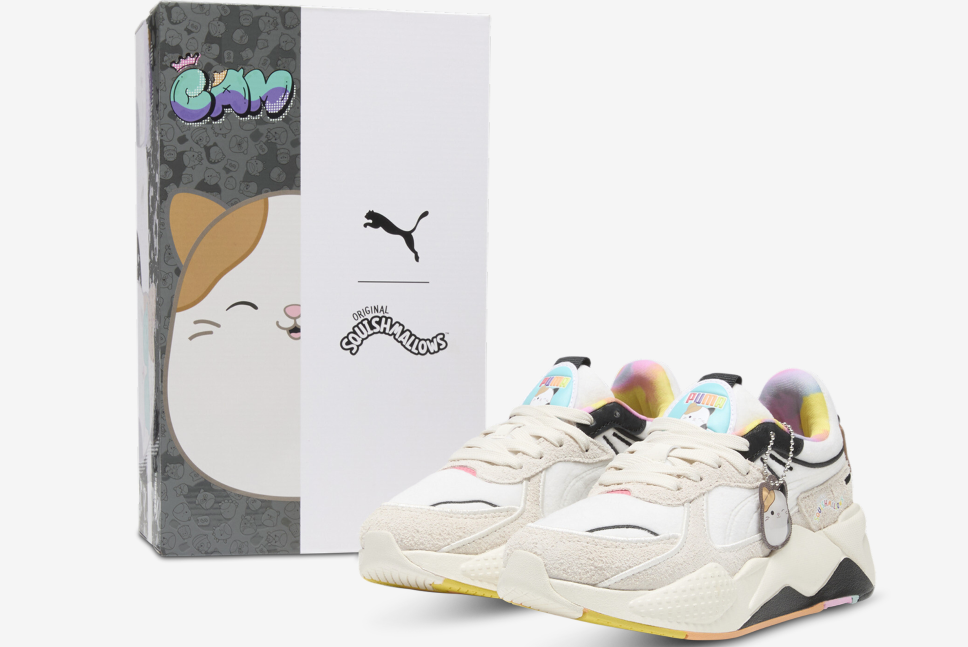 Squishmallow shoes with box