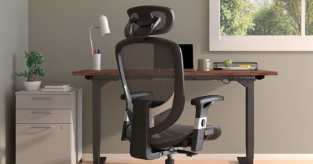 office chair by a desk