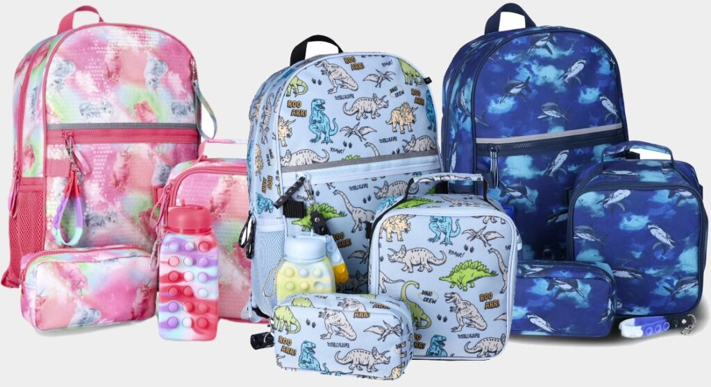 WONDER NATION BACKPACK SET WONDER NATION BACKPACK SET