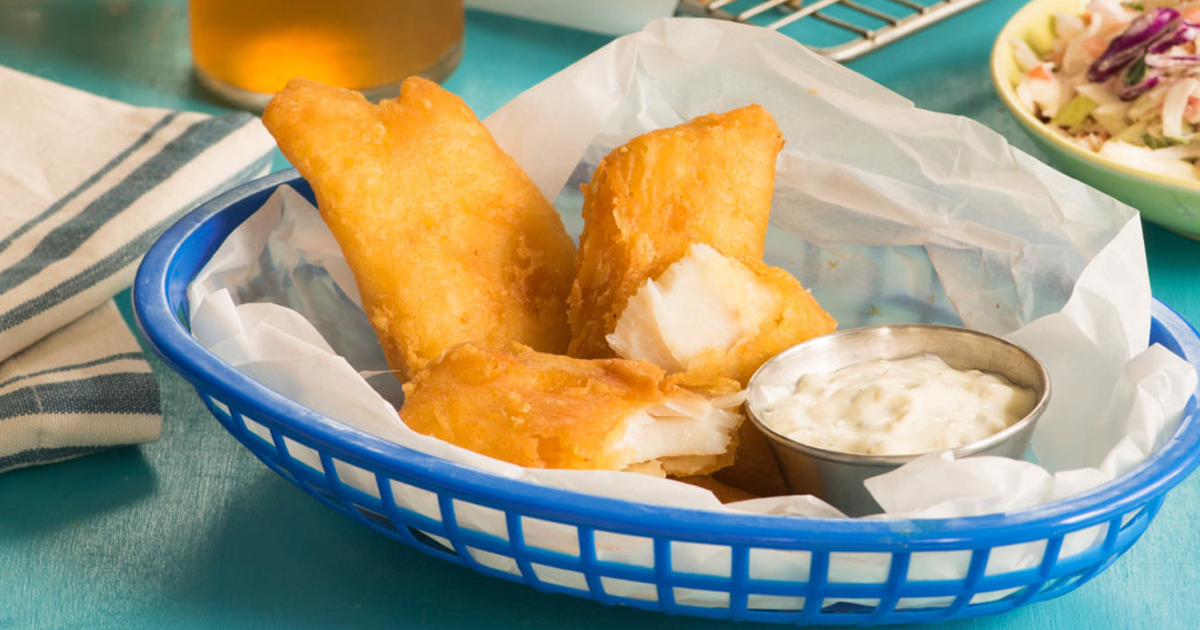 batter dipped fish