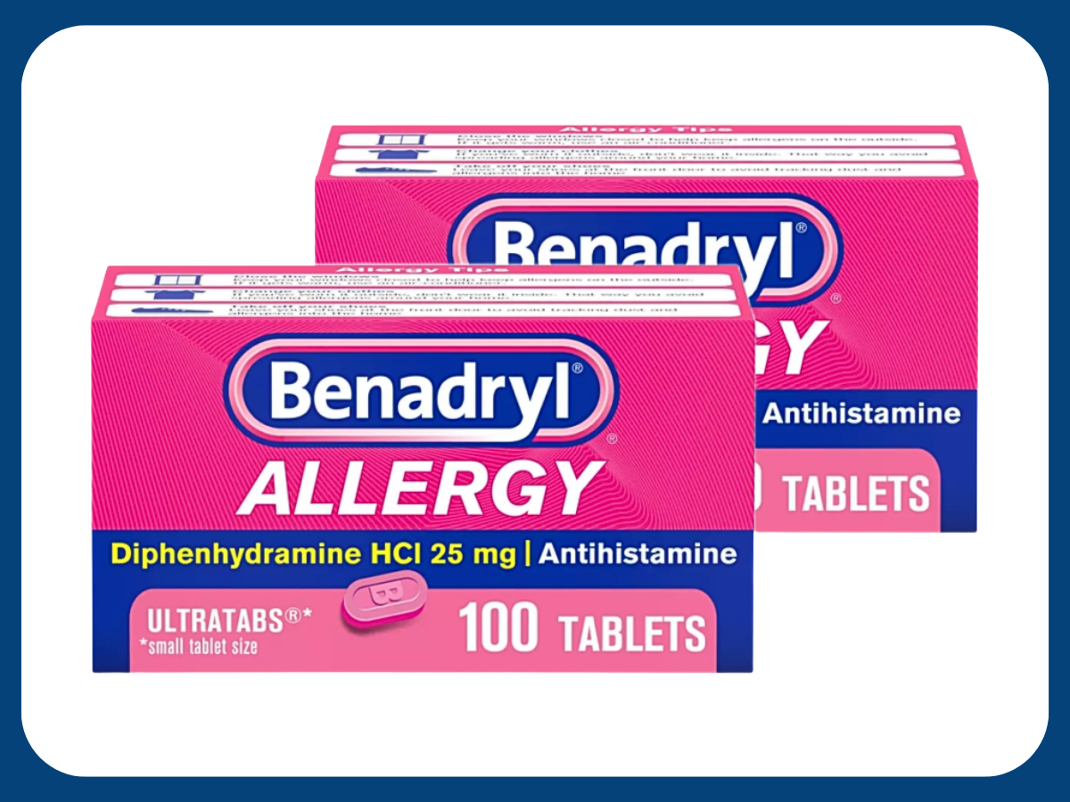 benadryl allergy