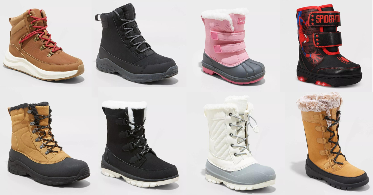 Kids Adults Snow Boots ON SALE NOW Price Starting as low as 9.xx The Freebie Guy