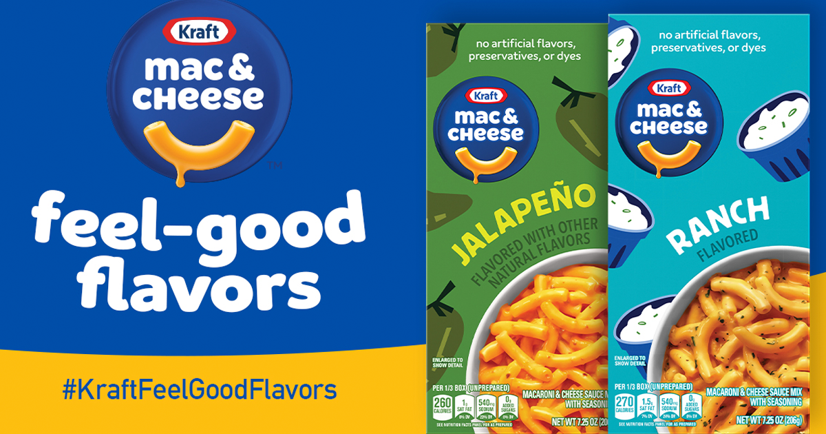 kraft feel good flavors kraft feel good flavors