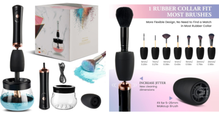 makeup brush cleaner $6