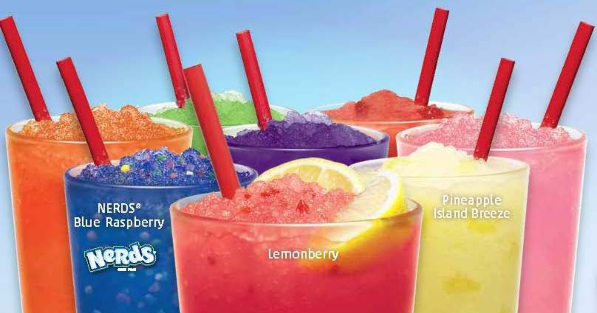 sonic slushes sonic slushes