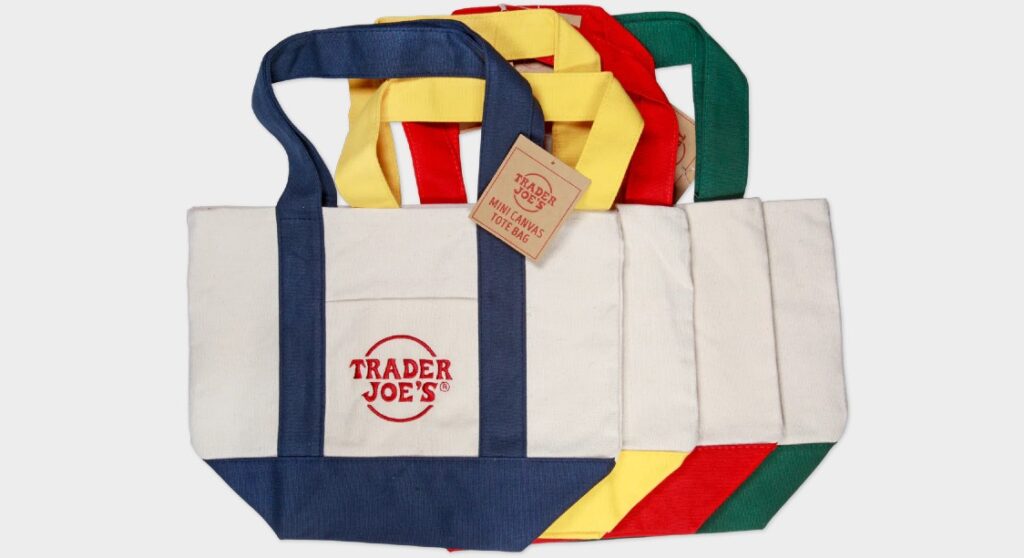trader joe s mini tote bags
