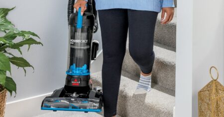 BISSELL PowerForce Helix Bagless Upright Vacuum