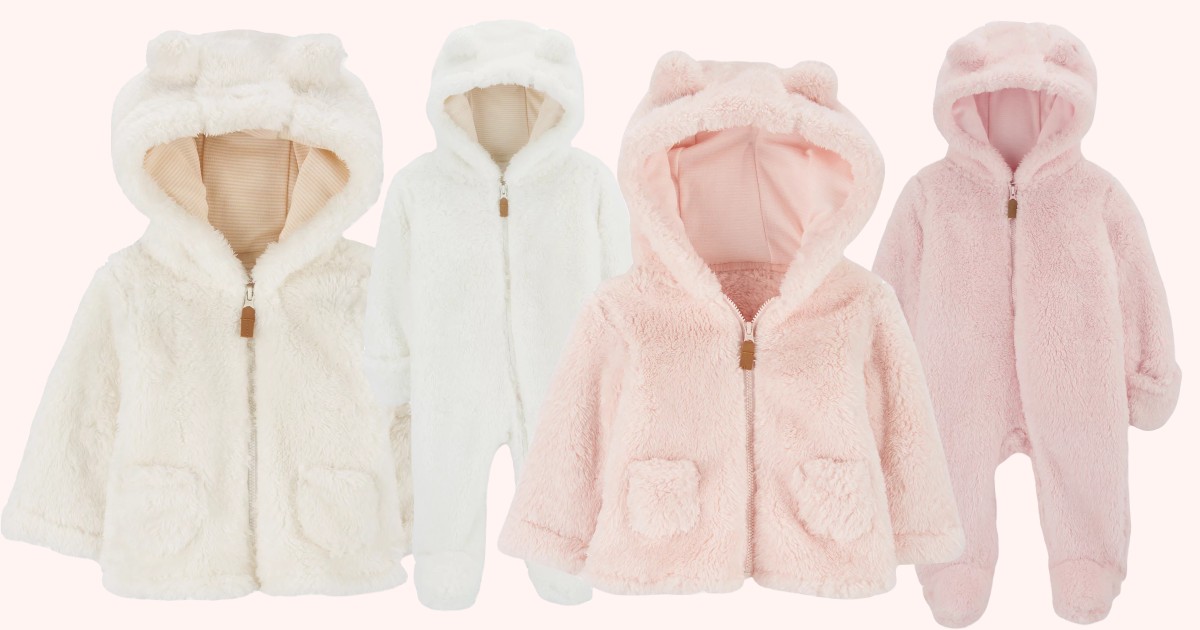 Carter's FauxSherpa Hooded Jackets Only 13 at Macy's (Reg. 34) The