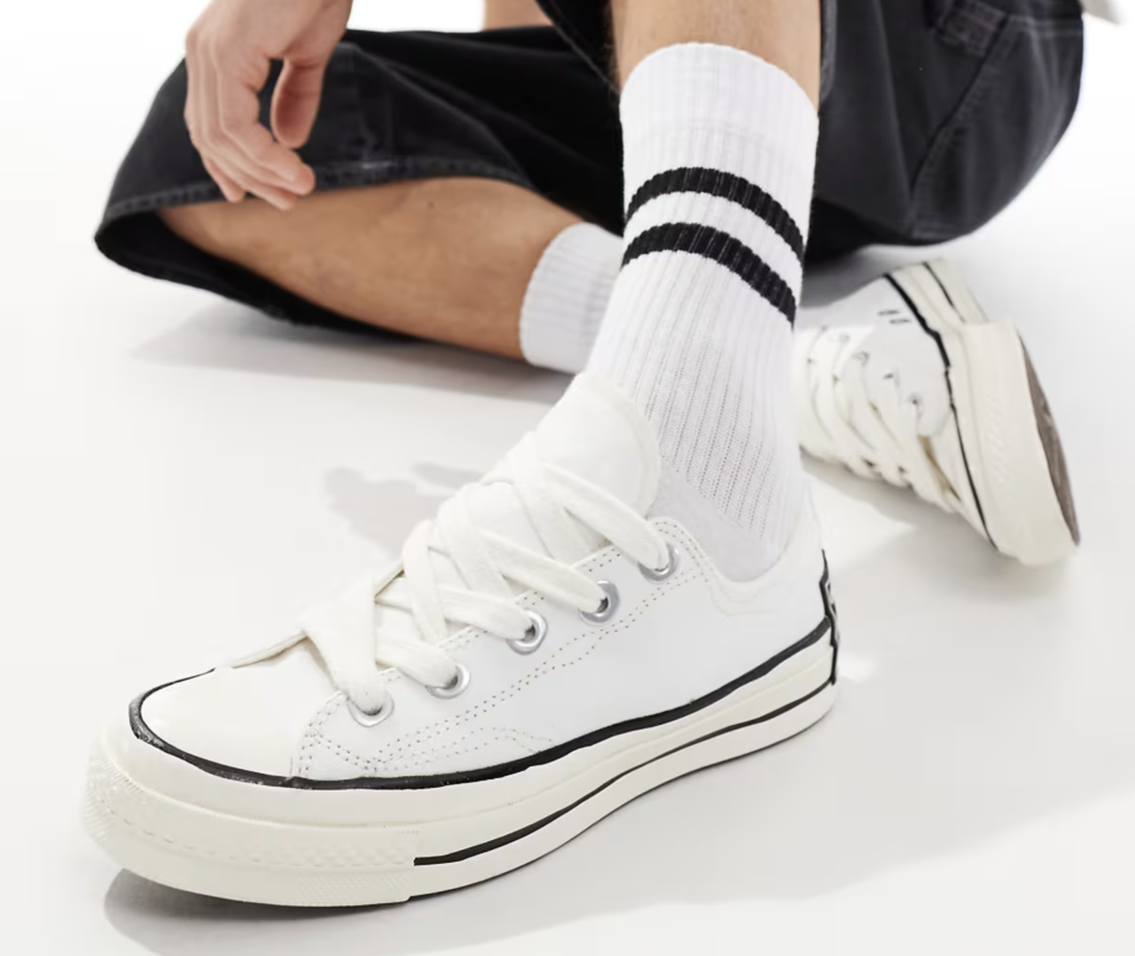 Converse Chuck 70 sketch sneakers in white