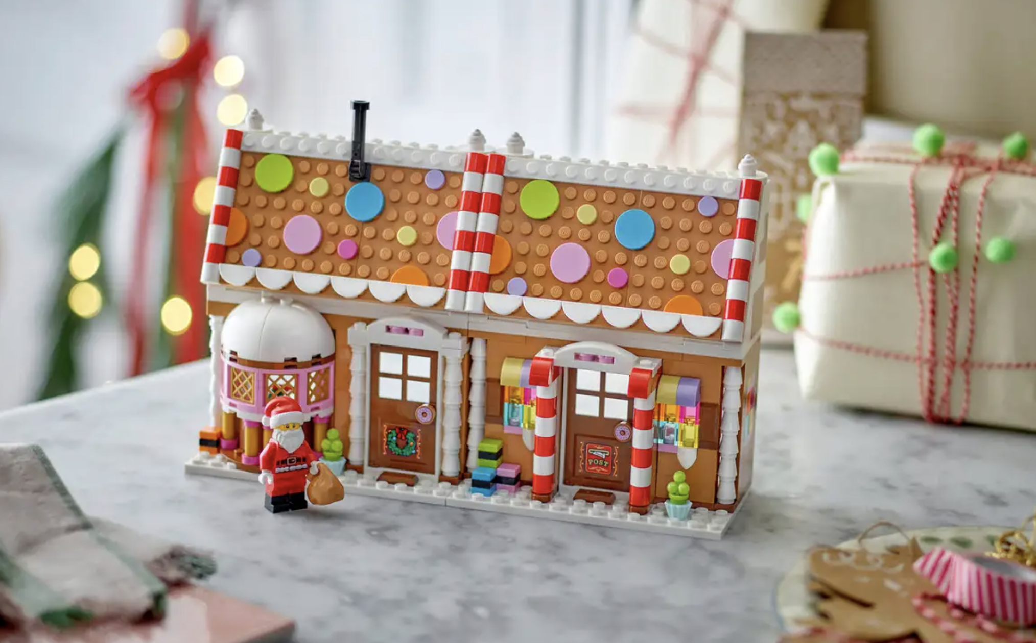 Festive Gingerbread House