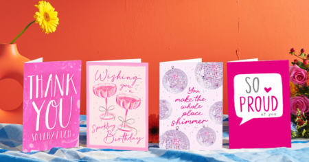 Free Brit Co Pink Agenda x Moonpig Collection Card