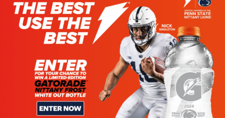 Gatorade Penn State Whiteout Sweepstakes