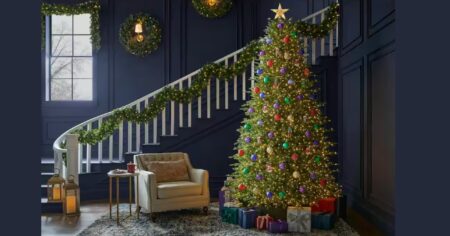 HOME DEPOT CHRISTMAS TREE