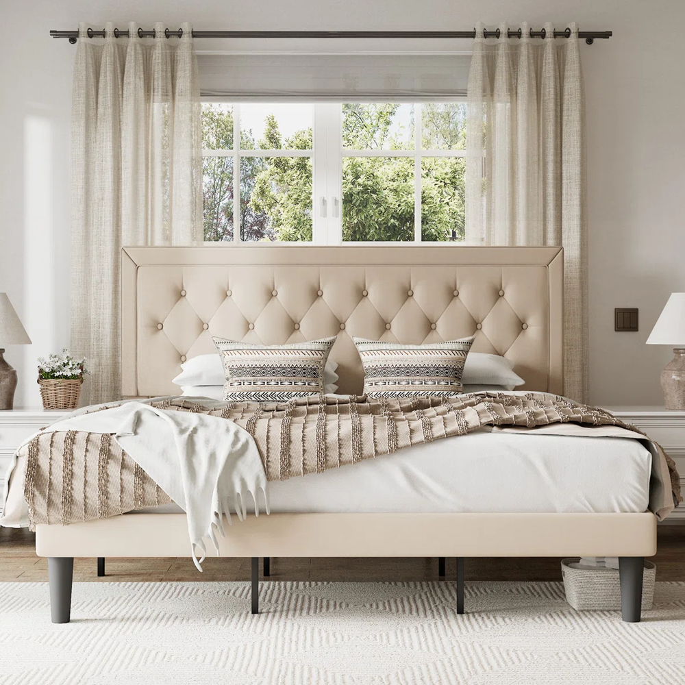 Seylow 81 5 Faux Leather Convertible Sofa