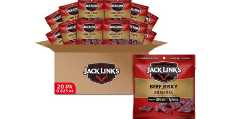 case of Jack Link's beef jerky