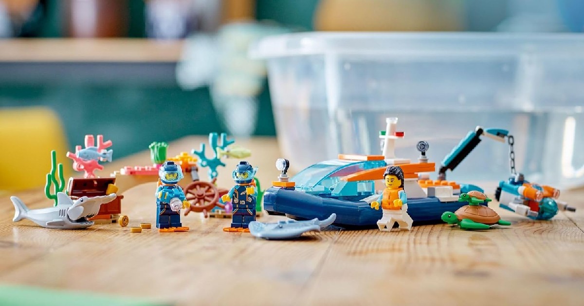 50 Off LEGO City Explorer Diving Boat Only 19.96 on Amazon (Reg