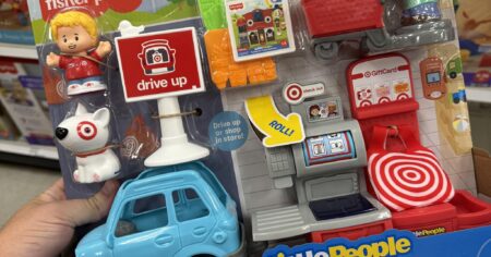 Little People Target Run Playset