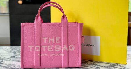 Marc Jacobs pink the tote bag