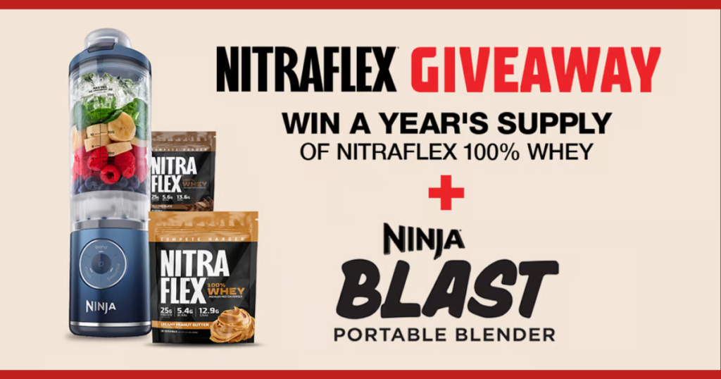Nitraflex Ninja Blast Blender Giveaway