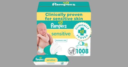 Pampers Sensitive Wipes