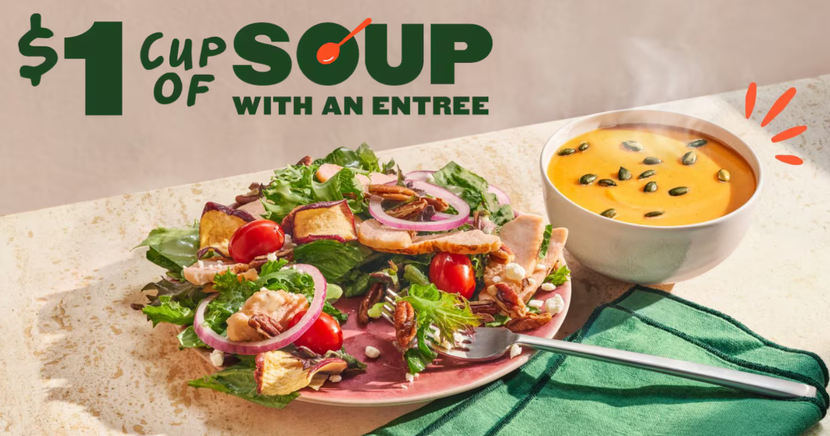 Panera Announces $1 Soup Deal