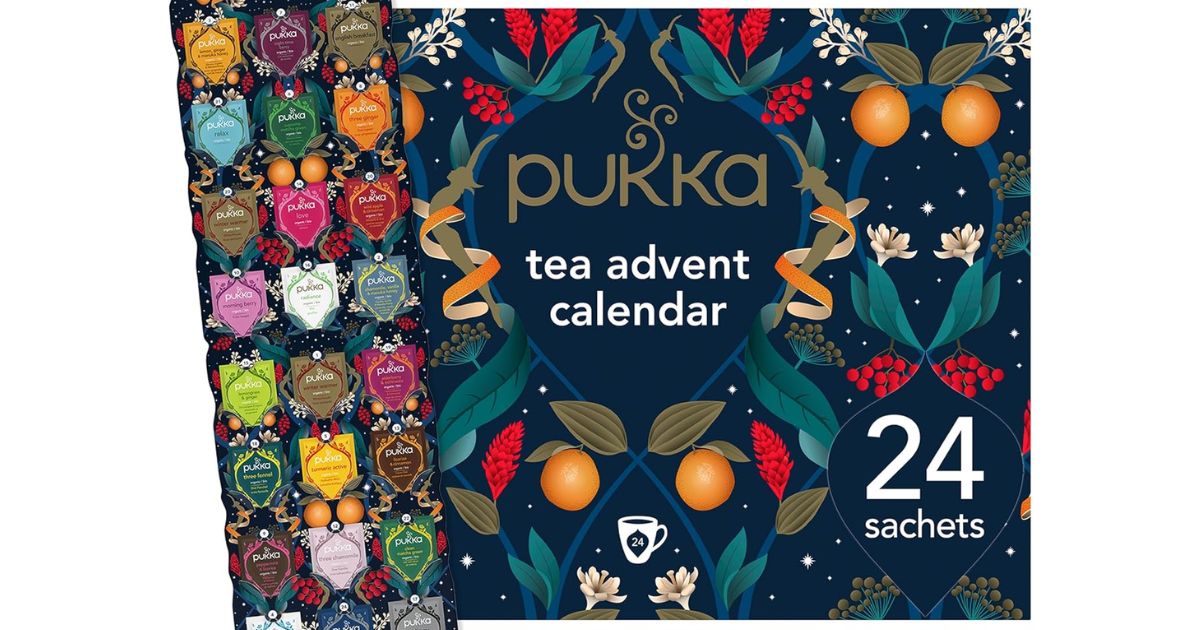 Pukka Tea Advent Calendar Only 12.xx on Amazon The Freebie Guy® ️️️