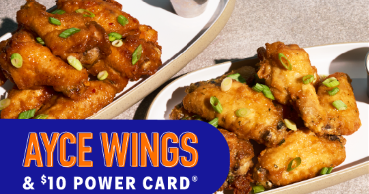 Score Big This Fall at Dave Buster’s All You Can Eat Wings Game Day Deals!