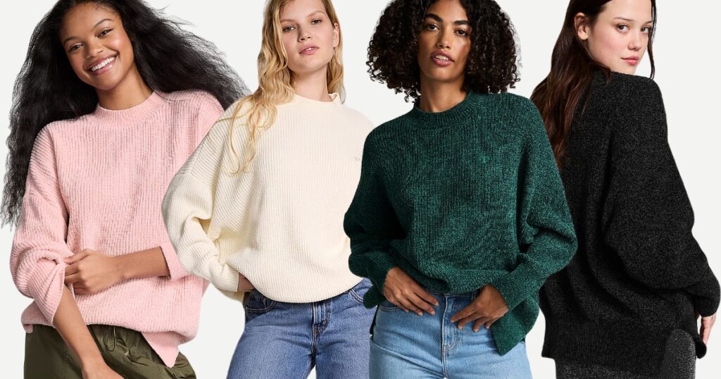 VICTORIA S SECRET CHENILLE PULLOVER VICTORIA S SECRET CHENILLE PULLOVER