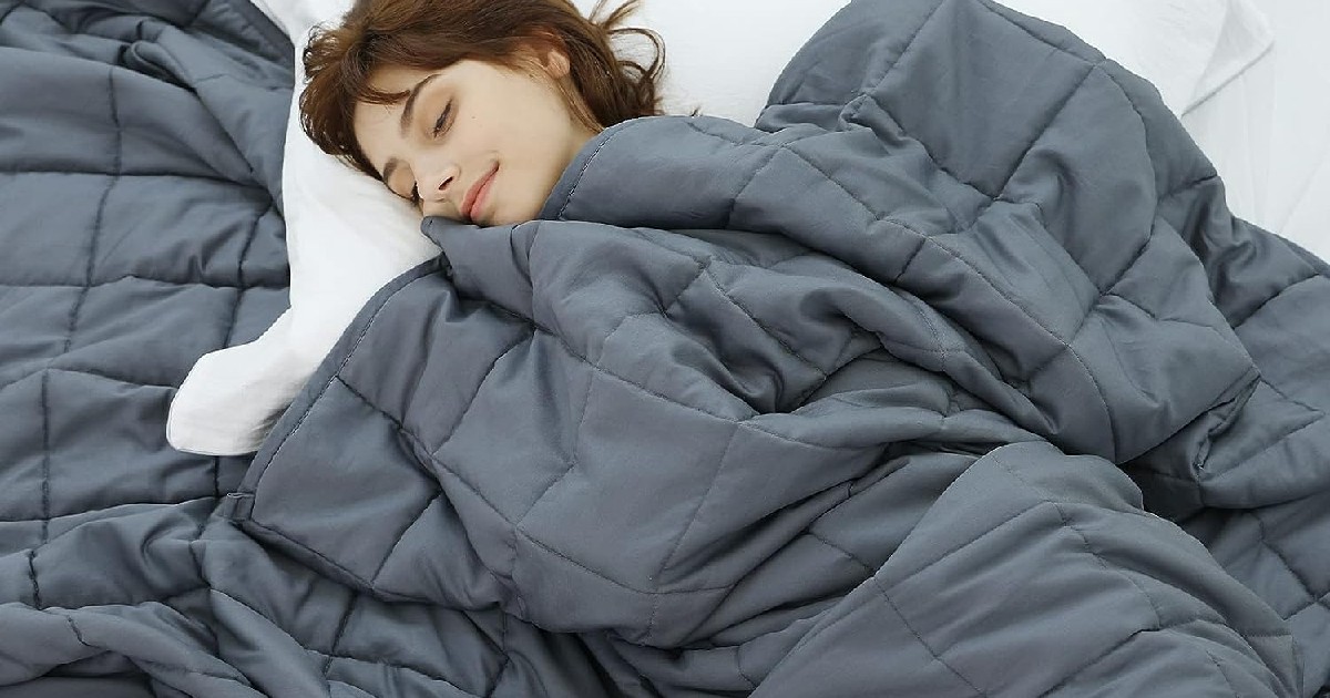 Weighted Blanket for Adults Only 18.xx on Amazon (Reg. 50) The