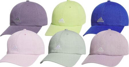 six adidas hats