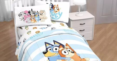 bluey bedding