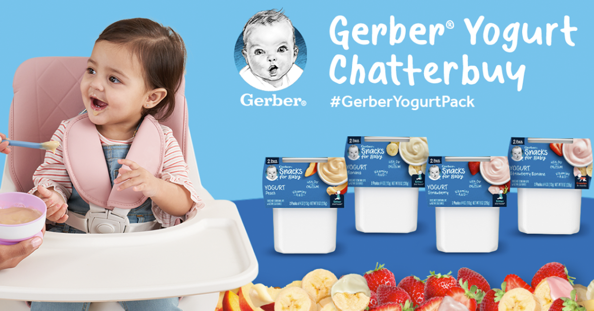gerber yogurt pack