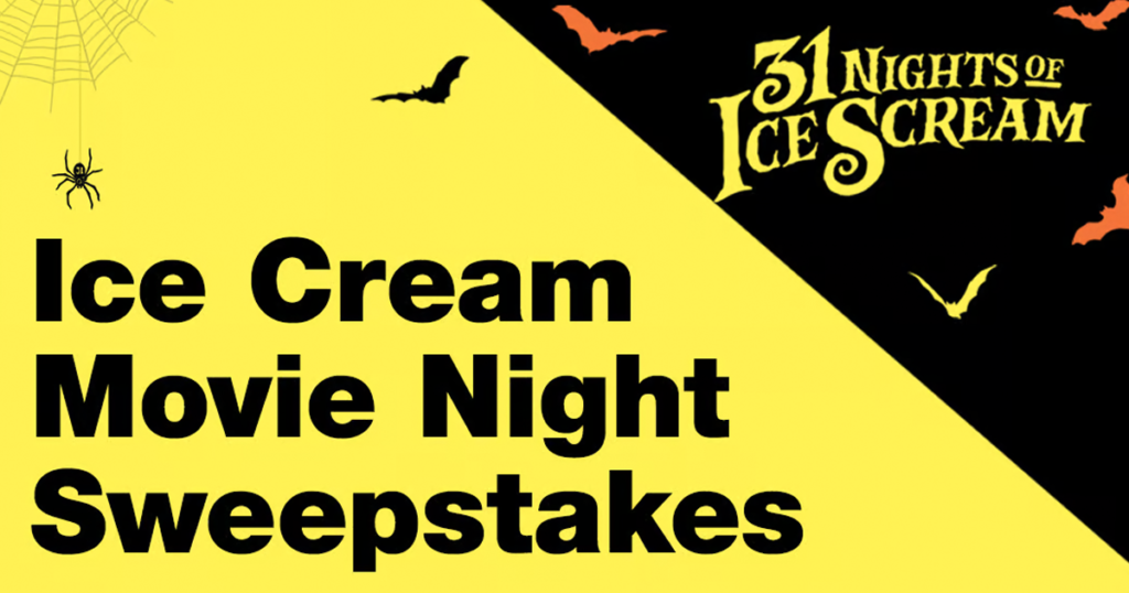 ice cream movie night