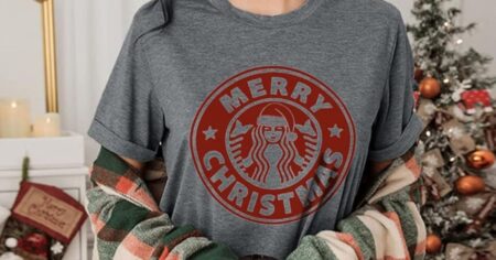 women's Christmas tee