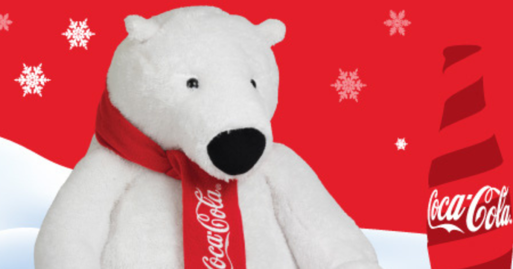 Coca Cola Holiday Magic Plush Bear Sweepstakes