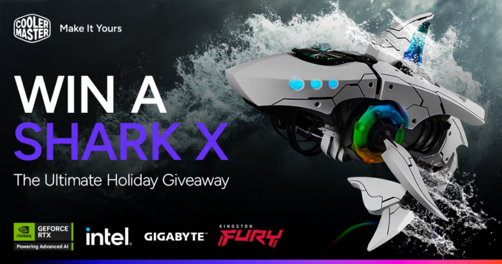 Cooler Master Shark X Giveaway