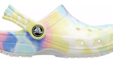 Crocs Toddler Shoes Classic Tie Dye Clogs
