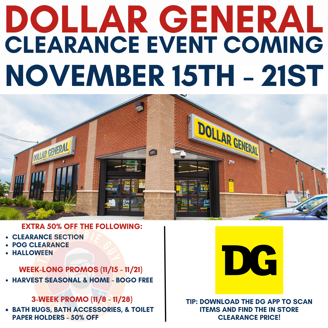 DG Seasonal Core Clearance Event