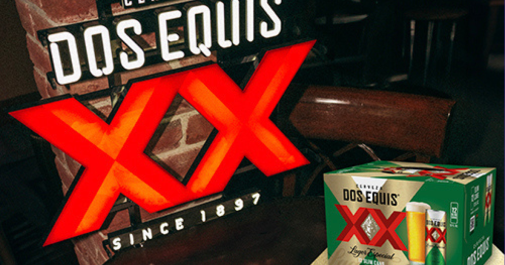 DOS EQUIS LED NEON SIGN SOCIAL SWEEPSTAKES