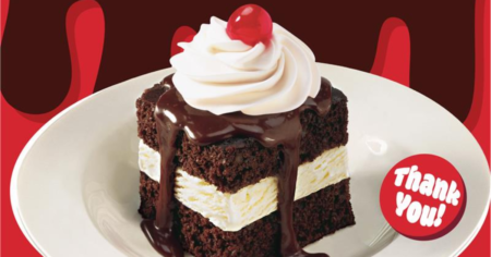 Free Hot Fudge Cake at Shoney s on December 5th