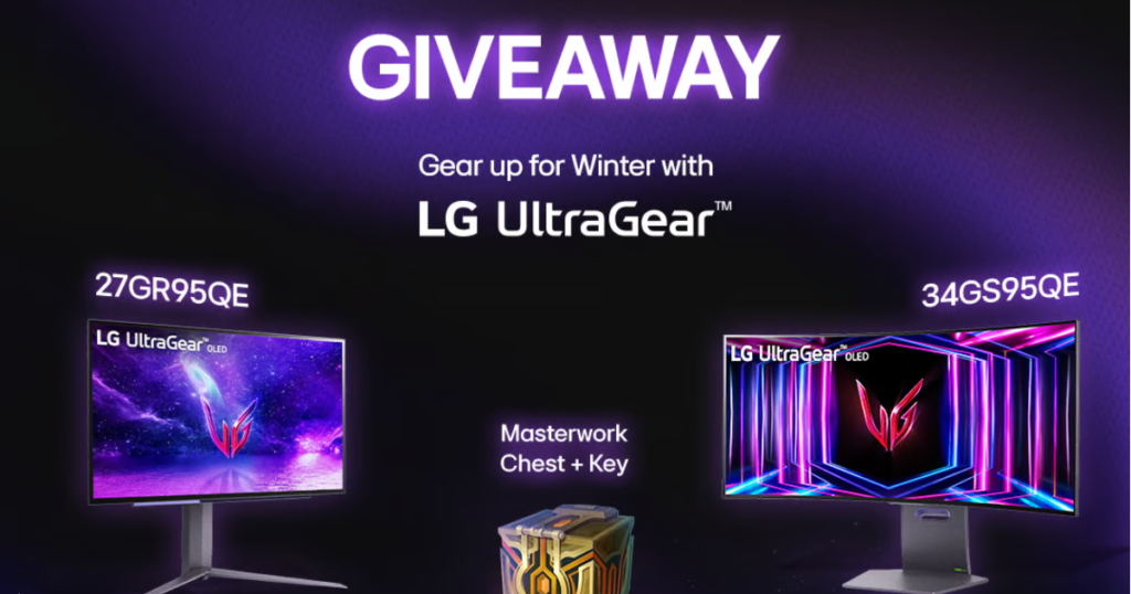 Gear up for Winter with LG UltraGear Sweepstakes
