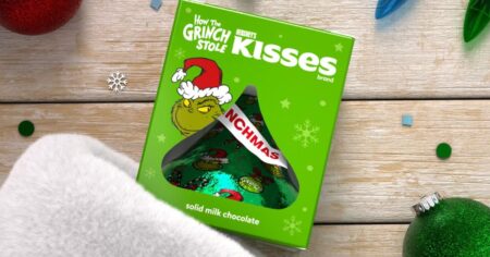Grinch Hershey Kiss