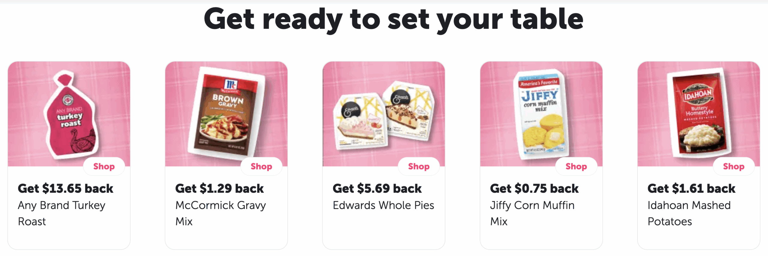 Ibotta Thanksgiving meal Ibotta Thanksgiving meal